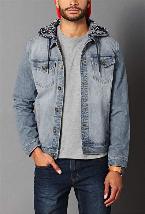 forever 21 men's denim jacket.